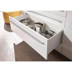 Respekta Premium Küchenzeile BERP320HWWC 320 Cm Weiß Hochglanz 26 Respekta Premium Küchenzeile BERP320HWWC 320 Cm Weiß Hochglanz -KüchenTraum p290320 detail schubkasten