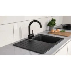 Eisl Spültischarmatur Futura Schwarz-Chrom -KüchenTraum rmaturfuturaschwarzchrom 6